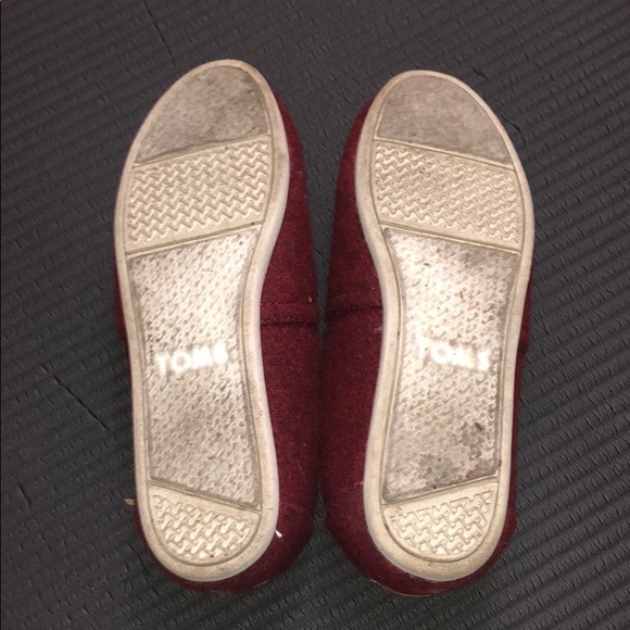 Toms Red ‘Good Vibes’ Slip-on (EUC) - Picture 4 of 4
